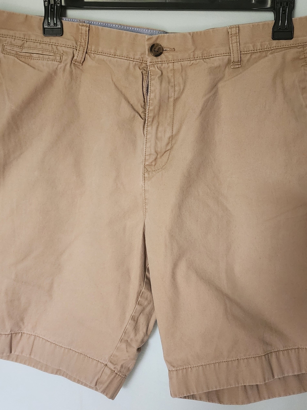 Tommy Hilfiger Men's Khaki Cotton Chino Shorts